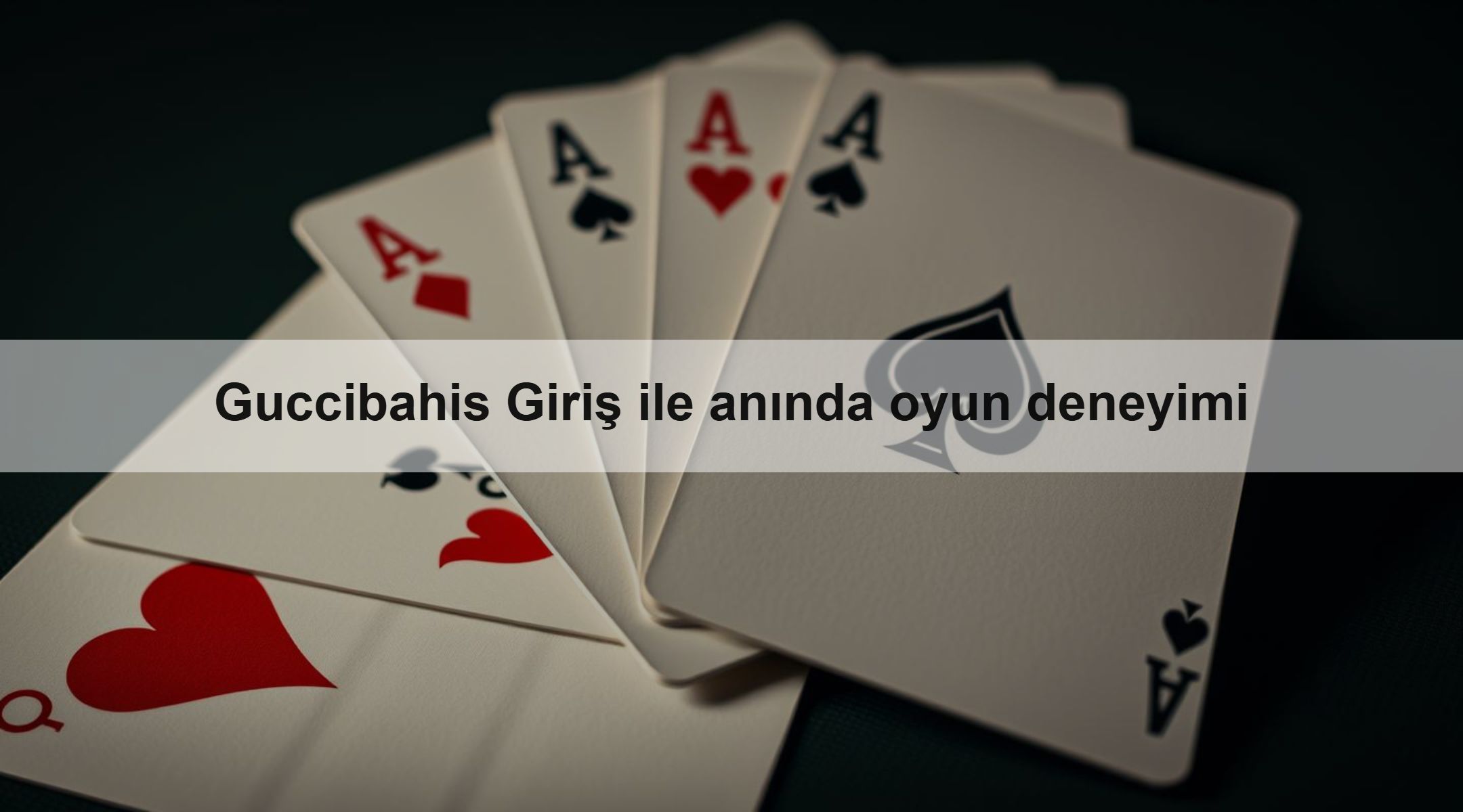 Guccibahis Giriş ile anında oyun deneyimi